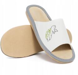 Nowo Gyerek Papucs Benti Bőr Papucs, Nowo, bőr talpbetét, 30-as méret (D-3029)