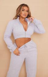 Prettylittlething CC53208 Prettylittlething Rövid, Cipzáros Tréning Felső (45) S