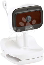 BÉABA Elektronická opatrovateľka Video Baby Monitor Zen Nomad White Beaba s napojením na mobil, so širokouhlou kamerou a infračerveným nočným videním BE930381 (BE930381)