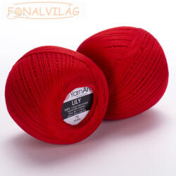 YARNART LILY Horgoló cérna - Piros