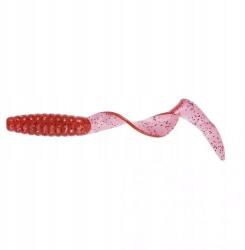 Jenzi Super-Twister gumihal, 5cm, 2db, Blood Red (5390005)