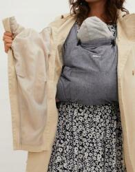 Bonprix 42-es Trencz, terheseknek, baba betéttel, bézs, 97% pamut