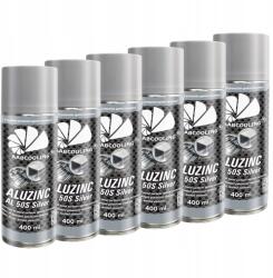 AAB 6x Alu-cink Korróziógátló Metal-u Bevonat Gyors Száradás Ezüst 400ml