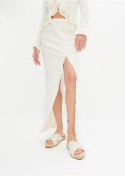 Bonprix Szoknya, Size 44, viszkóz, fehér