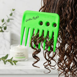 Gettin Fluo Pieptene cu dinti RARI - SCURT - GETTIN FLUO - VERDE (C826V)