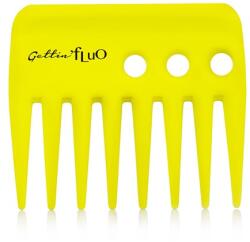 Gettin Fluo Pieptene cu dinti RARI - SCURT - GETTIN FLUO (C826G)