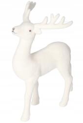 Dekoration1 Velúr Rén Szarvas, álló dekoráció, 21cm, dísz (28-1)