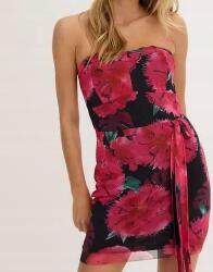 Bonprix Mini ruha, pánt nélküli, többszínű, Size 44/46