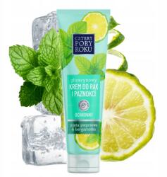 Cztery Pory Roku glicerines kézkrém, 130ml, száraz bőrre, hidratáló, bergamott & menta (0107090012340130)