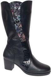 MV Ciucaleti Cizme dama din piele naturala de culoare neagra Imblanite MVS31CZM, marimea 37