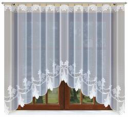 Haft Zsakkard Függöny, lengyel, 130×300cm, fehér (207880/130 130x300)
