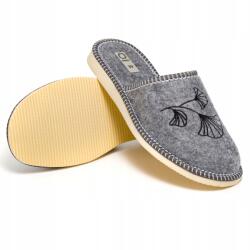 Nowo Női Házi Papucs, filc, Size 39, strandpapucs (FK-1558)