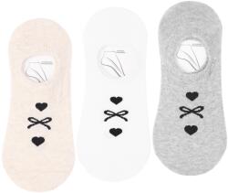 Moraj 3x alacsony szárú női zokni, balerina, pamut, Moraj, Size 38-41 (CDB200-271)