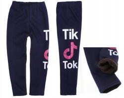  Leggings, sötétkék, Size 122, meleg, kényelmes (TIK)
