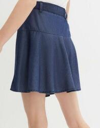 Bonprix Farmer Szoknya, Size 44, övkötővel, kék szín