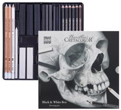 CRETACOLOR Set editie limitata Black & White Cretacolor