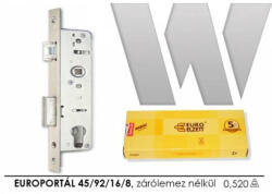 Euro Elzett Ajtózár ELZETT 45/92/16/8 EUROPORTÁL (FXG576A52860)