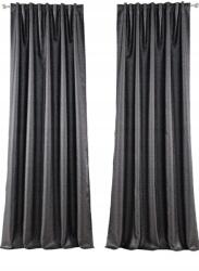 Bonprix barna 135/225cm fényes függöny, 100% poliészter (919252)