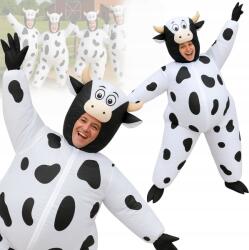 Hopki Felfújható Tehén Jelmez, Halloween, önfelfújós