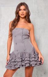 Prettylittlething Ruha, szürke, Size 40, poliészter, elasztán