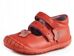 Apawwa Málnaszínű balerina cipő, Size 20, bőr talpbetét (C-23)