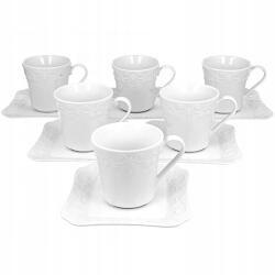 Duo Ing teáscsészék csészealjjal 250ml 6db Duo (5902693921059)