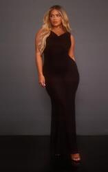 Prettylittlething Maxi Ruha, Size S, fekete, 100% poliészter