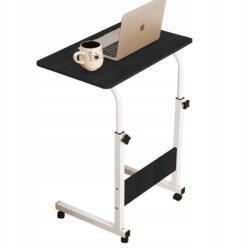 Magboss Állítható mobil laptop asztal Mobilis dohányzóasztal fekete (12433)