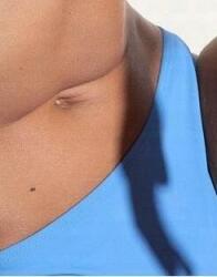 Bonprix Bikini Alsó, Size 46, kék, 80% újrahasznosított poliamid