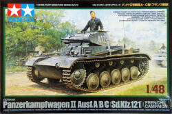 TAMIYA German Panzer II A/B/C - French Campaign 1: 48 makett harcjármű (300032570)