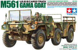 TAMIYA US 6x6 Cargo Truck M561 GAMA GOAT 1: 35 makett harcjármű (300035330)