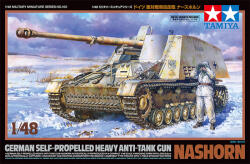 TAMIYA German Self-Propelled Heavy Anti-Tank Gun Nashorn 1: 48 makett harcjármű (300032600)