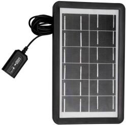 GDSUPER Panou solar fotovoltaic portabil cu functie incarcare telefoane si intrare USB : Putere - 8 W (GD-100)