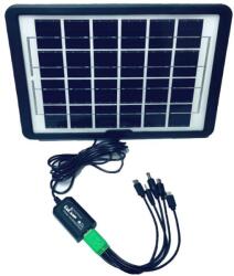 CcLamp Panou solar fotovoltaic portabil cu functie incarcare telefoane si intrare USB CL-660 : Putere - 6 W (CL-660)