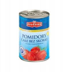 PODRAVKA Hámozott egész paradicsom, 400g (Pomidory krojone Podravka)