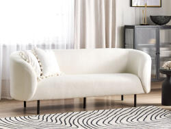 MAXISHOP Italia Collection Canapea cu 3 locuri LOEN Boucle Alb (506804) Canapea