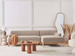 MAXISHOP Italia Collection Coltar cu 3 locuri SOSJO Taupe Stanga (562401) Canapea