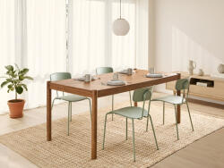 MAXISHOP Italia Collection Masa de dining FONDIS Stejar inchis 180 cm 80 cm (655282)