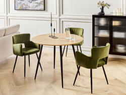 MAXISHOP Italia Collection Masa de dining BJORKA Maro deschis 100 cm 100 cm (488705)