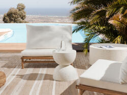 MAXISHOP Italia Collection Masa laterala CAORIA Terrazzo alb (487542)