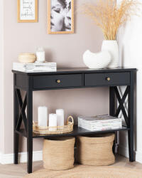 MAXISHOP Italia Collection Masa consola AVENUE Negru (474950)
