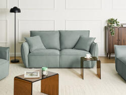 MAXISHOP Italia Collection Canapea cu 3 locuri KUNES Verde deschis (660166) Canapea