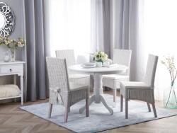 MAXISHOP Italia Collection Masa de dining AKRON Alb 100 cm 100 cm (472065)