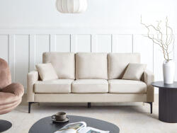 MAXISHOP Italia Collection Canapea cu 3 locuri GAVLE Bej deschis (600899) Canapea