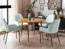 MAXISHOP Italia Collection Masa de dining RADAN Maro deschis 110 cm 110 cm (481913)