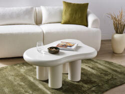 MAXISHOP Italia Collection Masuta de cafea ONDLE Alb-murdar (491067) Masa de cafea
