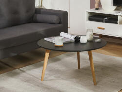 MAXISHOP Italia Collection Masuta de cafea TENNESSEE Negru (469941) Masa de cafea