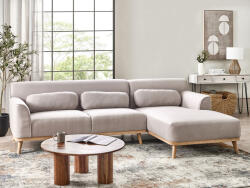 MAXISHOP Italia Collection Coltar cu 3 locuri SIMOS Gri deschis Stanga (517620) Canapea