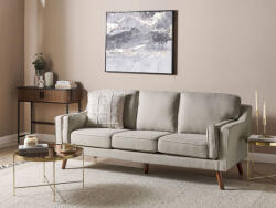 MAXISHOP Italia Collection Canapea cu 3 locuri LOKKA Bej (490723) Canapea