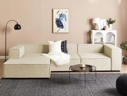 MAXISHOP Italia Collection Coltar modular cu 3 locuri APRICA In sintetic Bej Dreapta (486250) Canapea